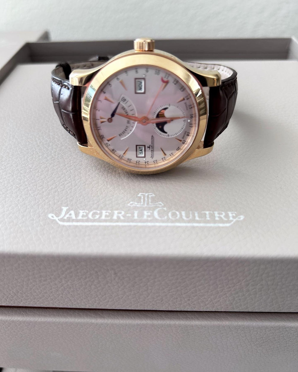 SOLD - Jaeger LeCoultre Master Calendar Q151242A